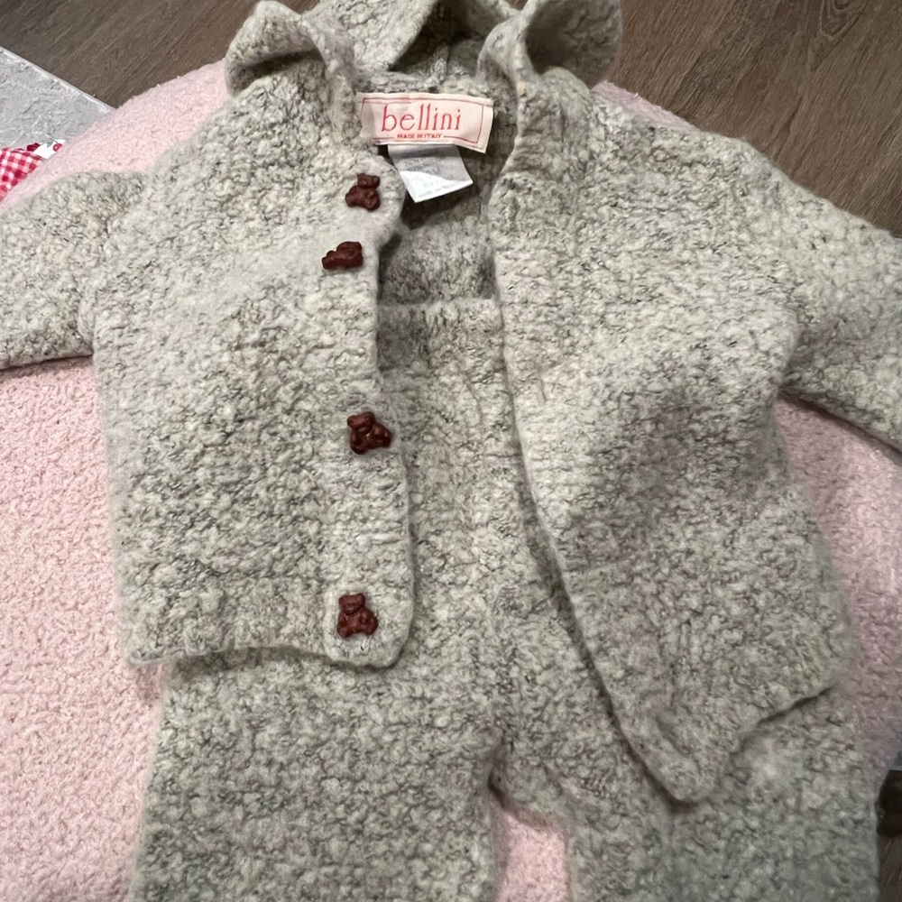 Bellini Soft Gray Baby Ensemble